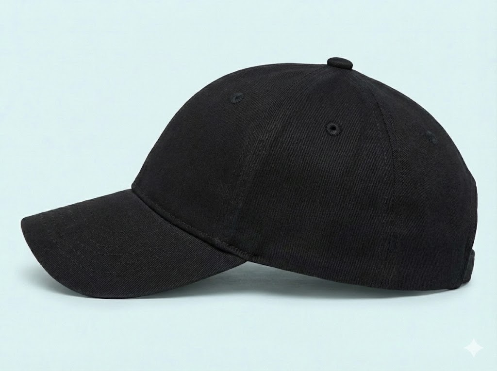 Premium Customizable Black Baseball Cap